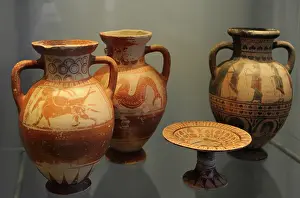 Inspired: Etruscan Art. Italy. Production of tableware was established