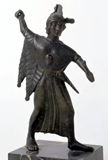 Estense: Etruscan statuette of Minerva warrior