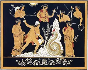 Antiques: Etruscan Vase painting