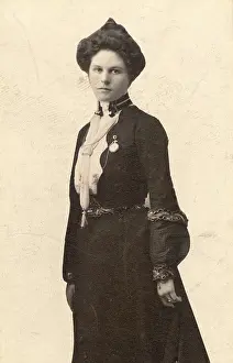 Etta: Etta Place, three-quarter length portrait
