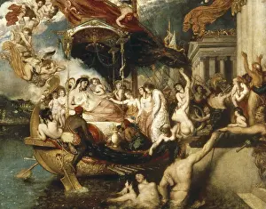 Etty: ETTY, William, Triumph of Cleopatra