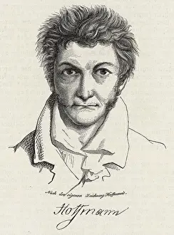 Composing: Etw or Eta Hoffmann - German Romantic writer and composer