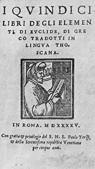 Euclid, Ancient Greek Mathematician