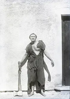 Welttheater: Eugen Klopfer as beggar 1925
