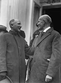 Dissent: Eugene Debs (right) facing his brother Theodore