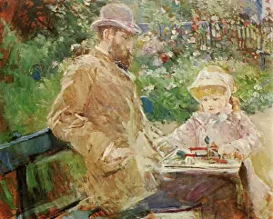 Manet: Eugene Manet's Daughter, by Berthe Morisot