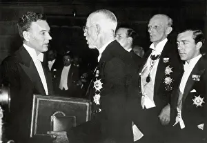 Eugene O'Neill getting the Nobel prize