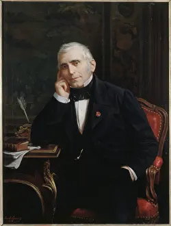 Lecomte: EUGENE SCRIBE, French author, by Lecomte-Vernet