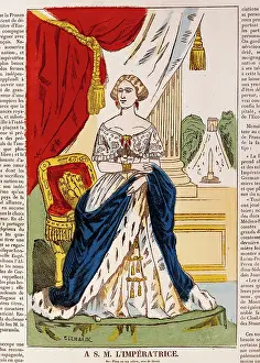 Montojo: Eugenie, 5.5.1826 - 11.7.1920, Empress of the