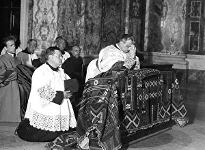Eugenio: Eugenio Pacelli, later Pope Pius XII, as cardinal