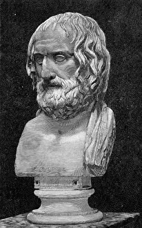 Euripides: EURIPIDES/NAPLES BUST