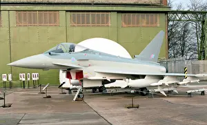Marham: Eurofighter EFA2000 replica ZH558