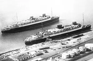 Bremen: Europa and Bremen, 1930