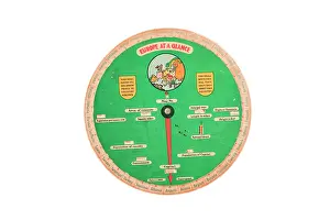 Educate: Europe at a Glance educational wheel