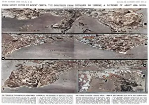 Ushant: European coastline 1944