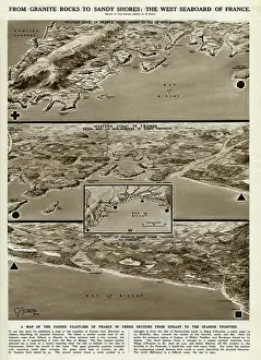 Ushant: European coastline 1944