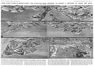 Ushant: European coastline 1944