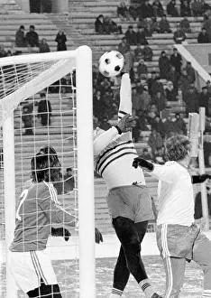 Teams: The Euros qualifying match in Moscow: Soviet Union