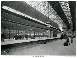 Taxis: Euston Station - London 1895