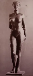 Zimmermann: Eva in Bronze by Kurt Zimmermann. Published in