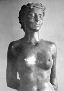 Zimmermann: Eva in Bronze by Kurt Zimmermann. Published in
