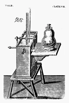 1660: Evacuating bell jar to examine effect on animal