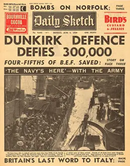 Evacuation of Dunkirk, WW2