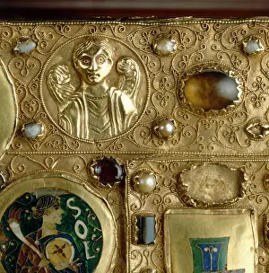 Evangeliary: Detail of the Evangeliary cover