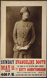 Evangeline: Evangeline Booth. Salvation Army