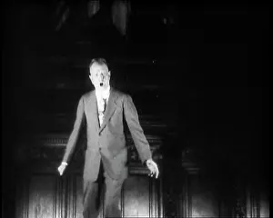 Sermon: Evangelist, Billy Sunday Delivering a Sermon