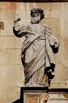 Assumption: Evangelist statue. Cremona Cathedral