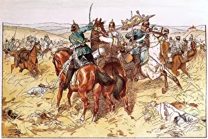 Cuirassiers: evants, Austro-Prussian War 1866, Battle of Nachod
