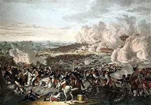Rugendas: evants, War of the Seventh Coalition 1815, Battle