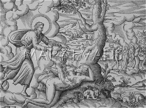 EVE EMERGES FROM ADAM