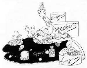 Luxuries: Eve and her luxuries, WW1
