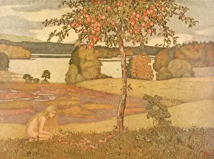 Assumes: Eve and the serpent in the Garden of Eden