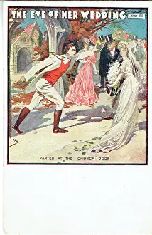Striding: The Eve Of Her Wedding by C. Watson Mill