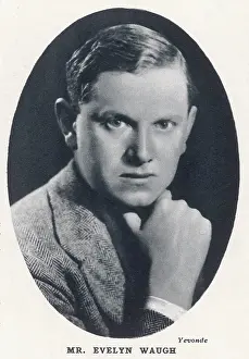 Waugh: Evelyn Waugh by Madame Yevonde