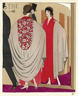 Yoke: Evening Cape Coat 1922