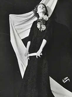 Mainbocher: An evening coat of black Astrachan