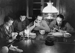 Yourself: In the evening in a cottage, 1936
