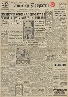 Rubicon: Evening Despatch front page Battle for Holland