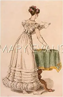 Puffing: EVENING DRES 1824