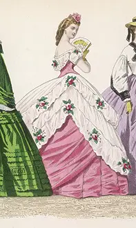 Tease: Evening Dress 1860s