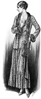 Coatee: Evening dress and coatee from Peter Robinson