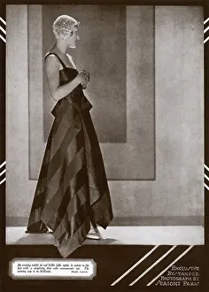 Brilliants: Evening dress by Lanvin