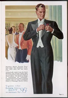 Buttonhole: EVENING DRESS SUIT 1938