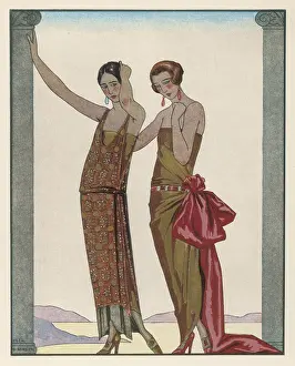 Ornately: Evening Dress - Worth 1922