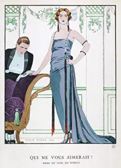 Bolster: Evening Dress - Worth 1922