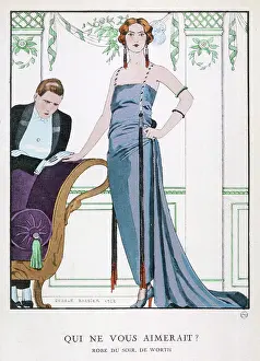 Bolster: Evening Dress - Worth 1922